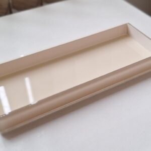 Bandeja Organizadora de Vidro Nude