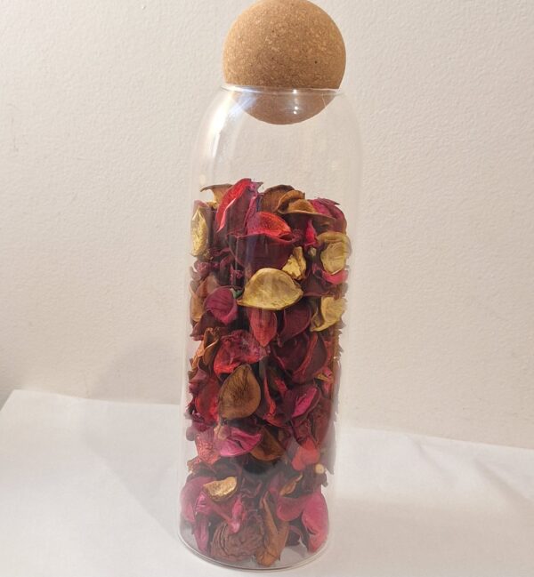 Arranjo Floral Perfumado em Vidro G
