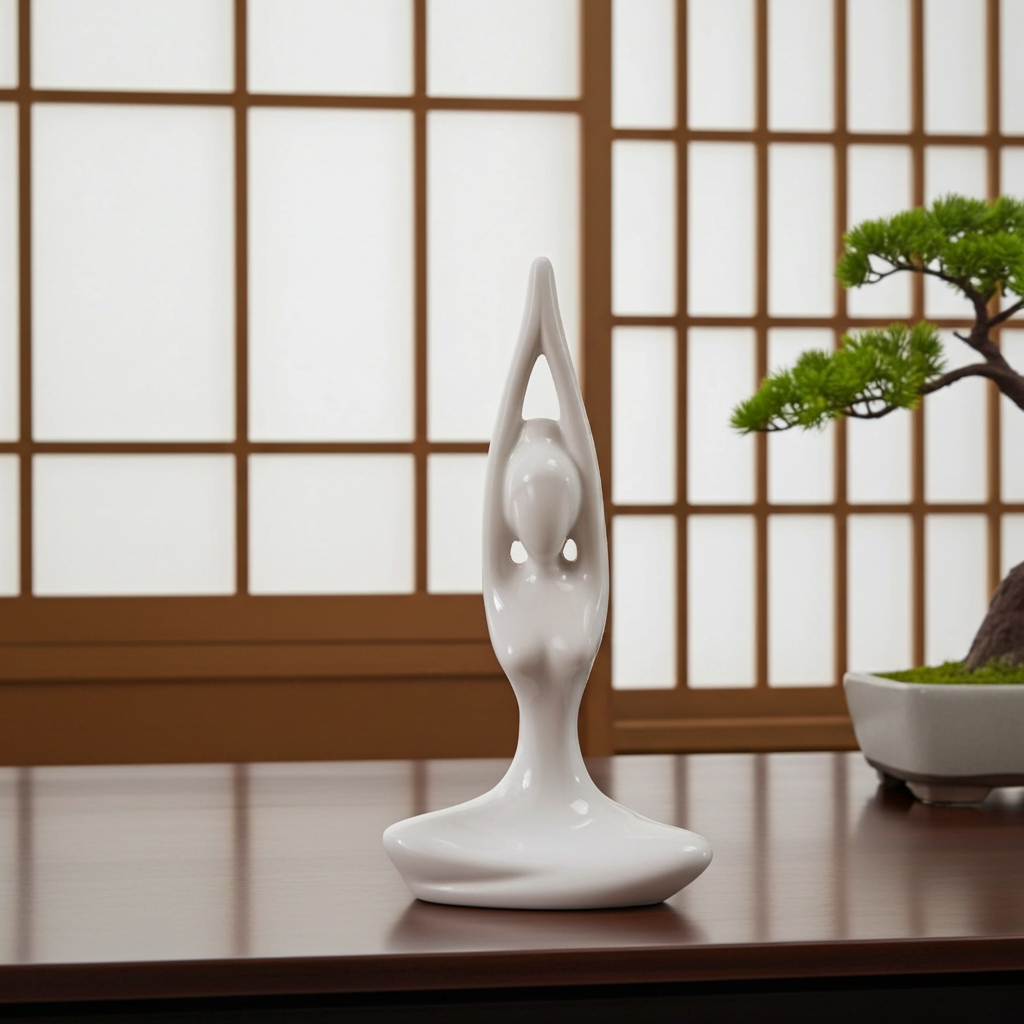 Escultura Yoga (15cm) - Imagem 4