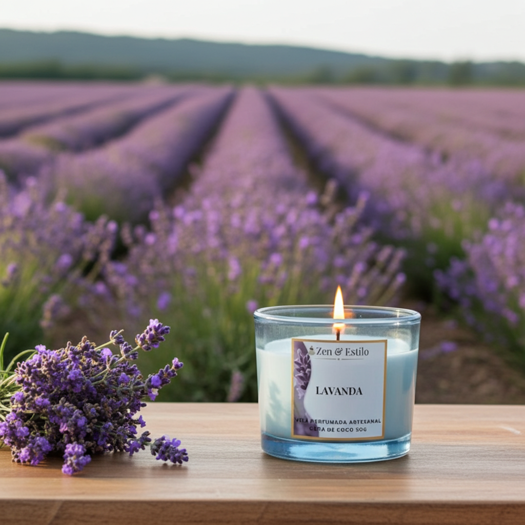 Vela Aromática Lavanda Zen 50g