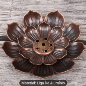 Porta Incenso Flor de Lótus (5,5 cm)