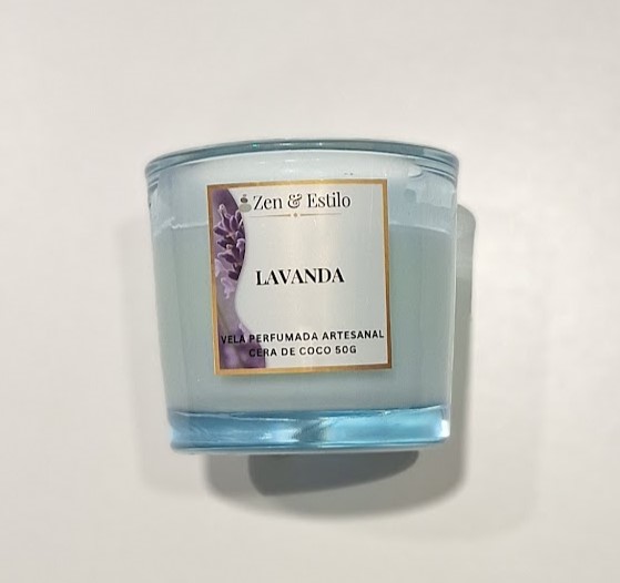 Vela Aromática Lavanda Zen 50g - Imagem 3