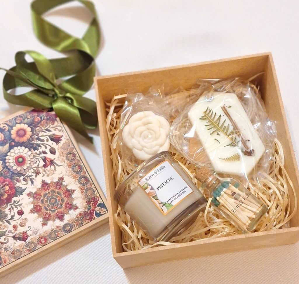 Kit Elegância e Aromas Zen & Estilo Pistache