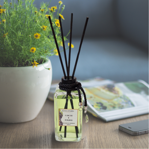 Perfume para Ambiente Cascas e Folhas - Zen & Estilo