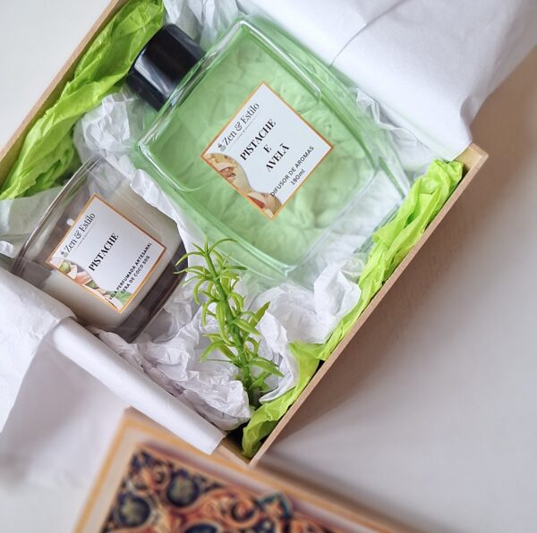 Kit Presente Pistache Elegância - Zen & Estilo
