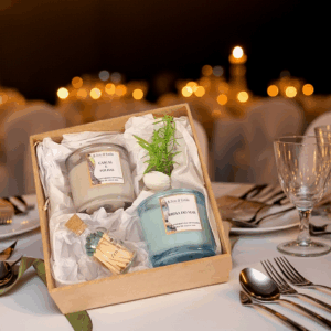 Kit Artesanal Presente e Lembrancinha com Velas Aromáticas