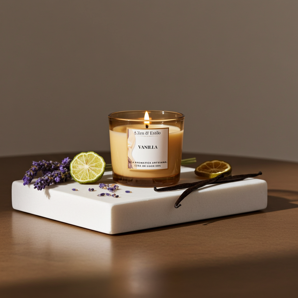 Vela Aromática Vanilla 50g