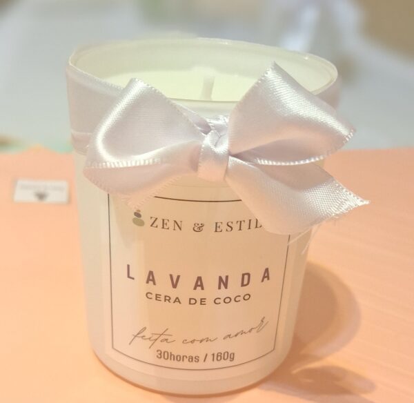 Buquê de Vela Perfumada Lavanda 160g - Image 3