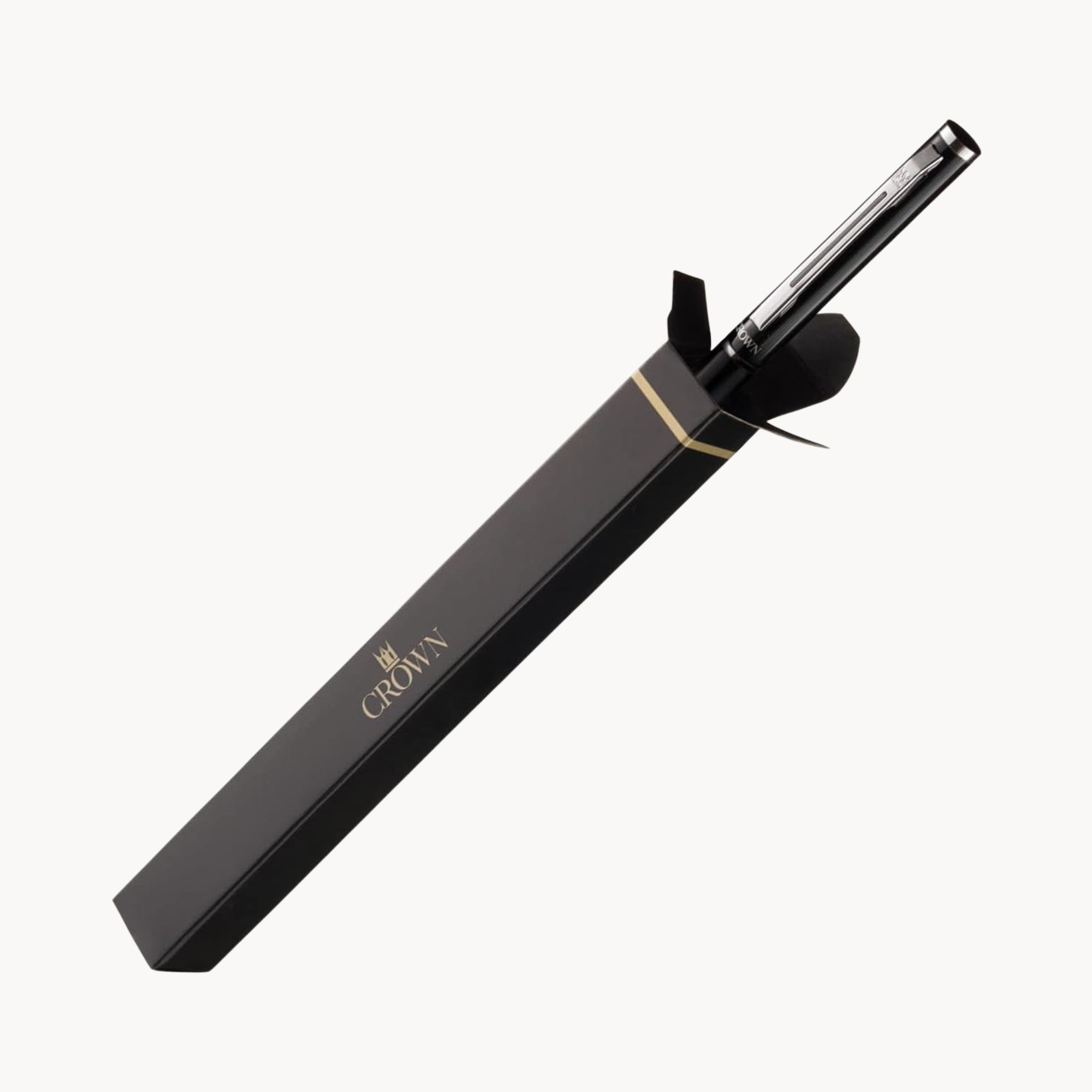 Cesta Masculina com caneta Esferografica Crown Whisky & Estilo