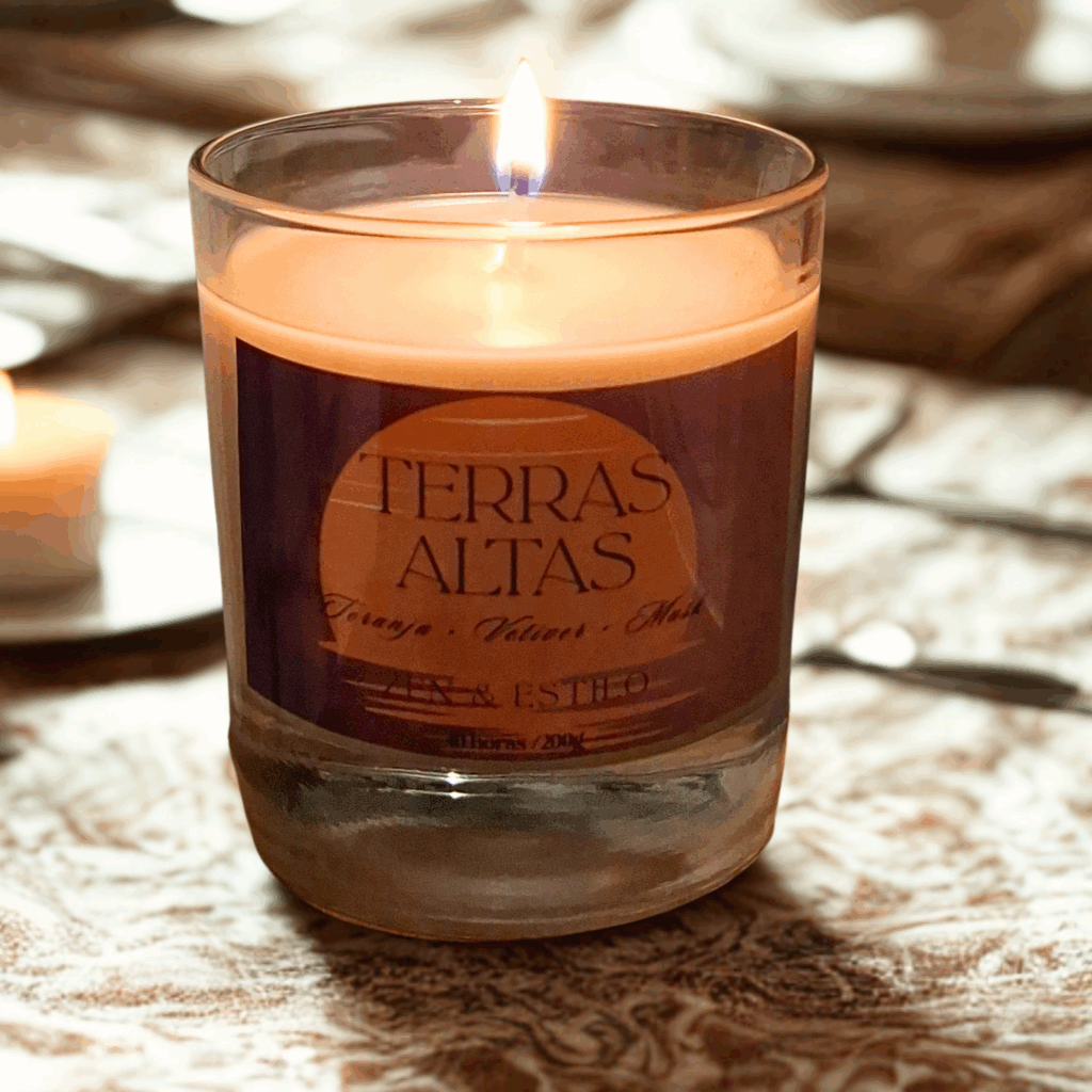 Vela Aromática Masculina Terras Altas