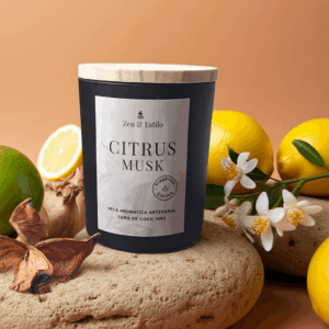 Vela Aromática Citrus Musk 160g