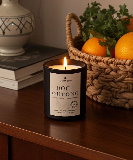 Vela aromatica Doce Outono 160g