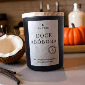 vela aromatica doce abobora capa