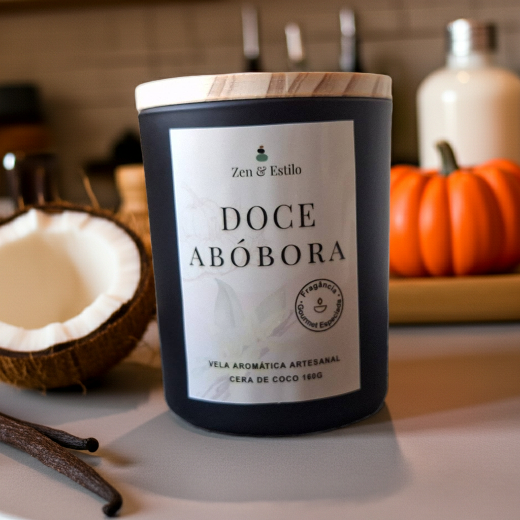 vela aromatica doce abobora capa