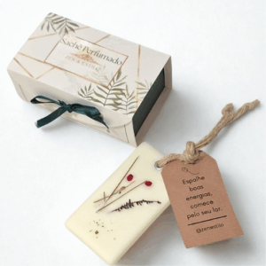 Sachê Perfumado Rastro de Orvalho Cera Vegetal Artesanal - Zen & Estilo