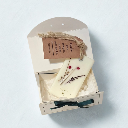 Sachê Perfumado Rastro de Orvalho Capim-Limao - Zen & Estilo