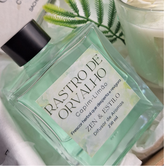 Kit Presente Rastro de Orvalho | Premium Capim-Limão – Zen & Estilo - Imagem 3