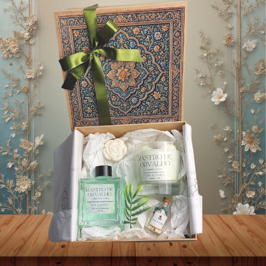 Kit Presente Rastro de Orvalho Capim-Limão Zen & Estilo