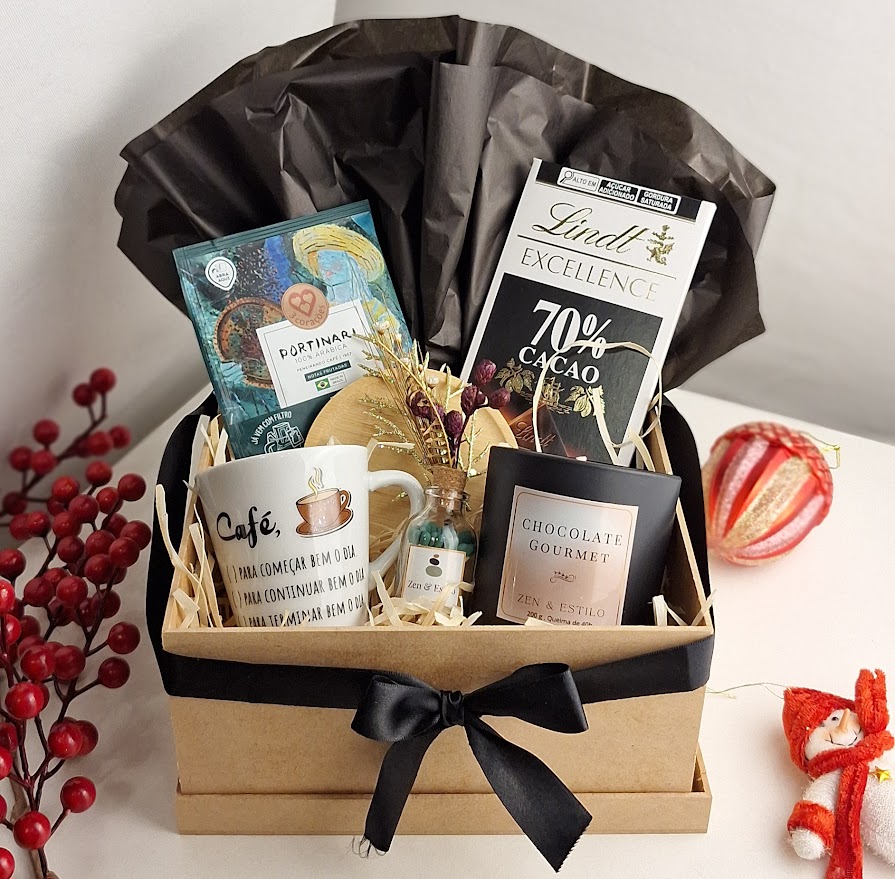 Cesta de Natal Chocolate e Conforto - Imagem 3