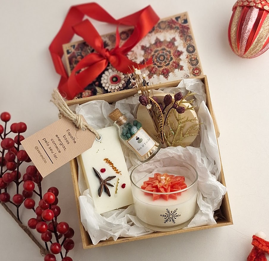 Kit Natal Ambar Dourado - Bergamota