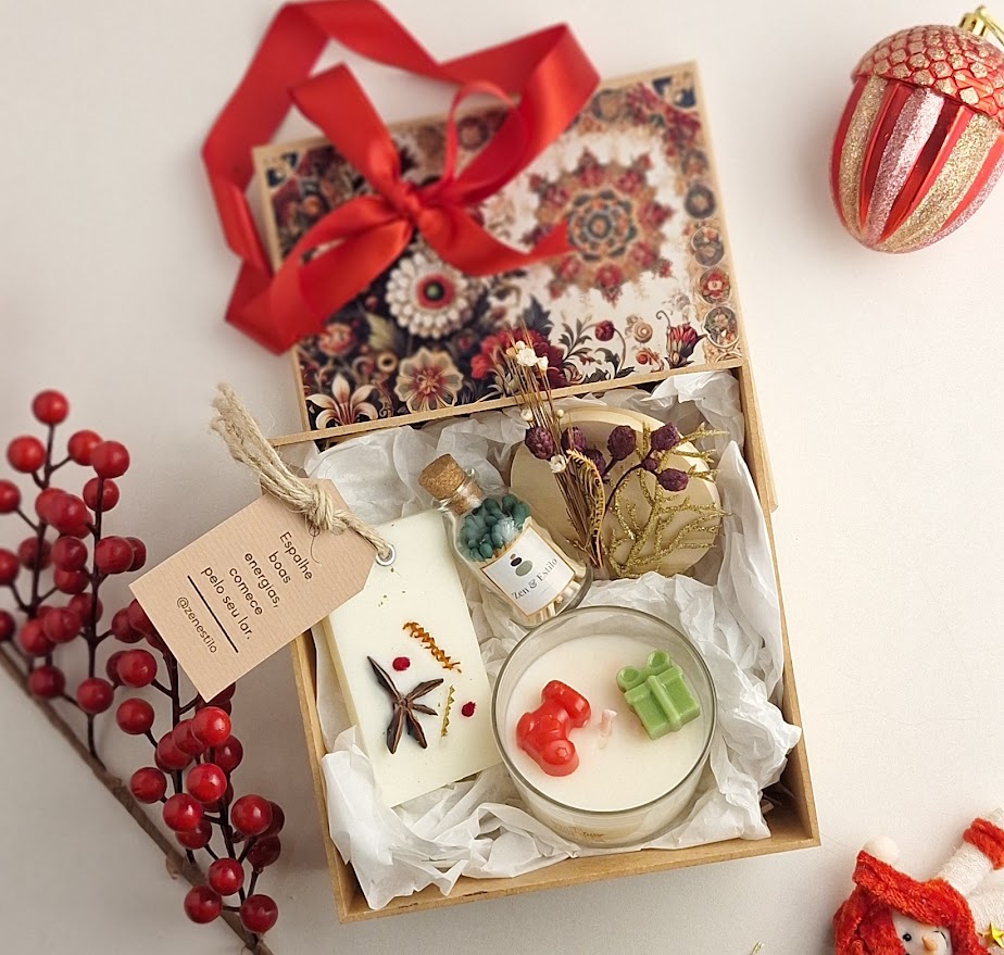 Kit Natal Ambar Dourado - Imagem 3