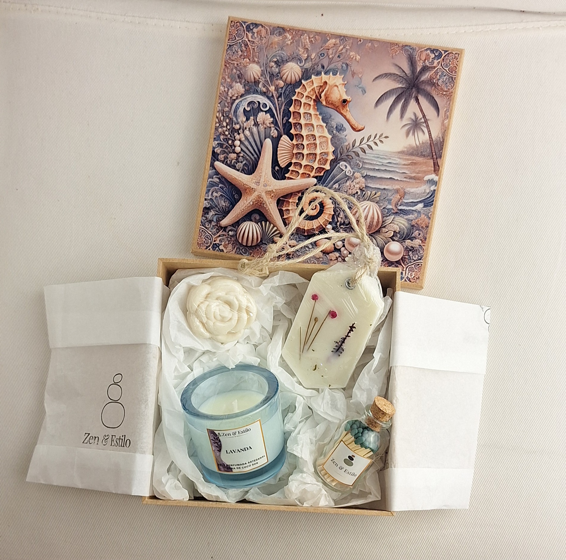 presente kit lavanda elegancia e aromas