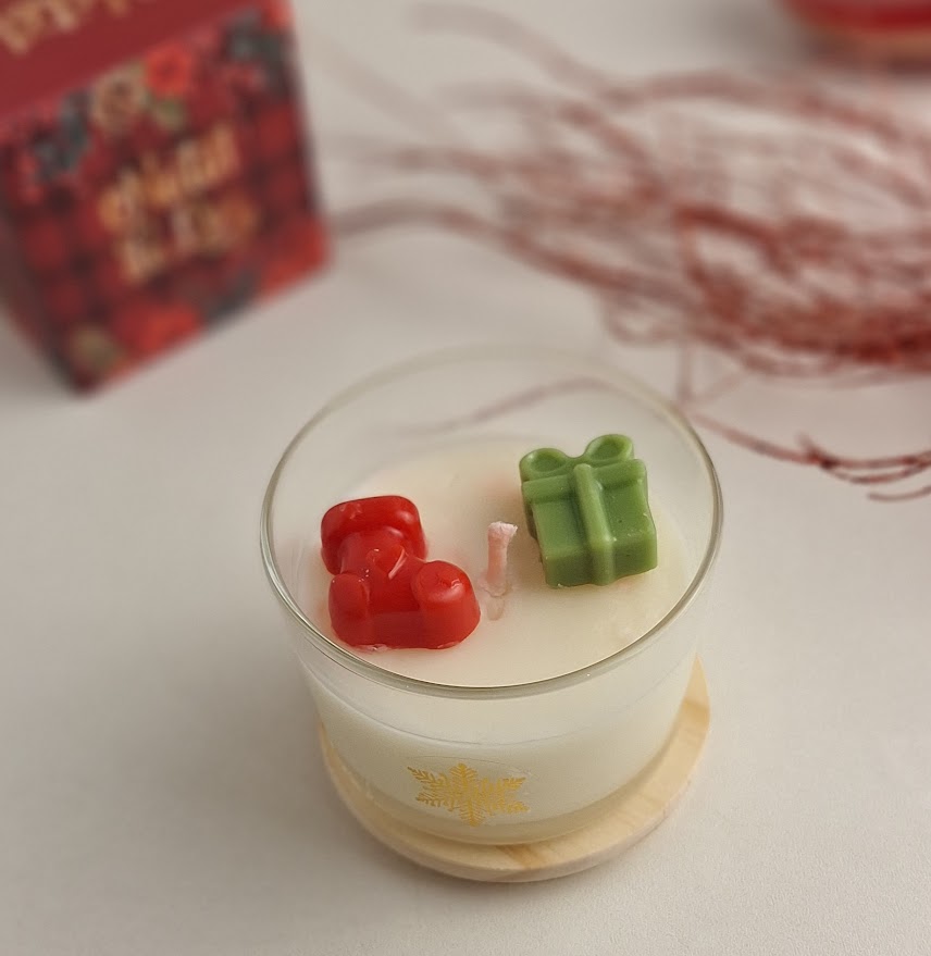 vela aromatica natalina decorada 1